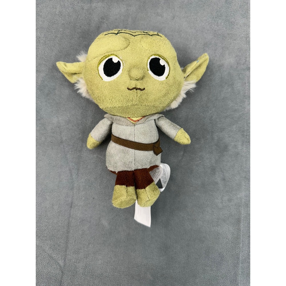 Star Wars Yoda Plush Stuffed Toy 8 Inch Jedi Master Green Tan Brown Soft Figure